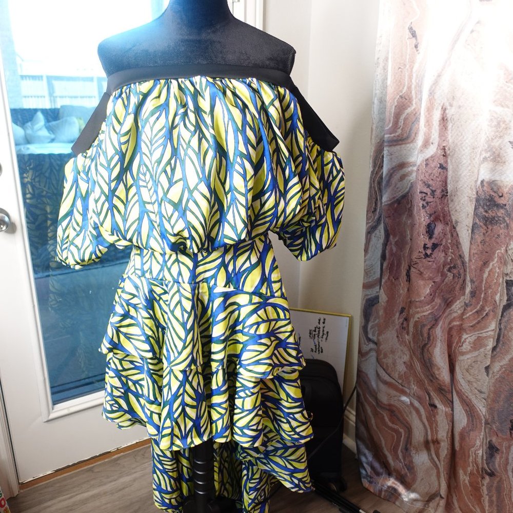 TROPICAL SKIRT SET